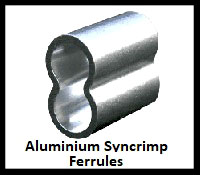 aluminium syncrimp ferrules